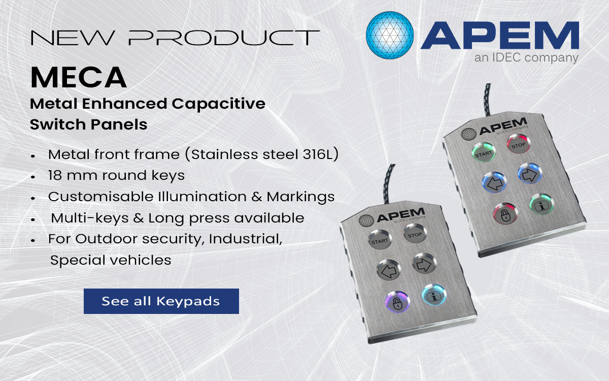 APEM MECA Keypad Slider